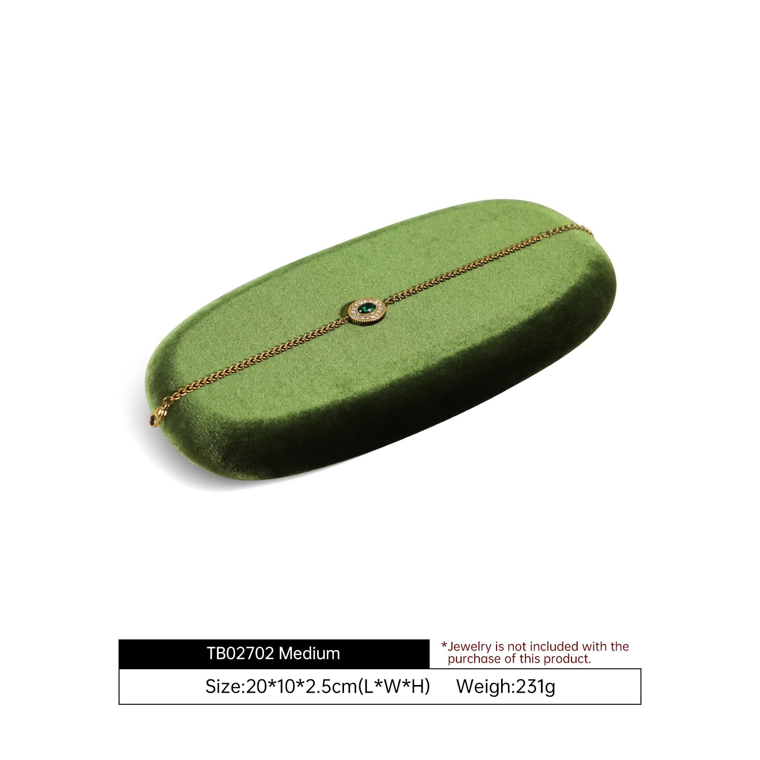 Plateau Bijoux Velours Multi-Compartiments Organisateur