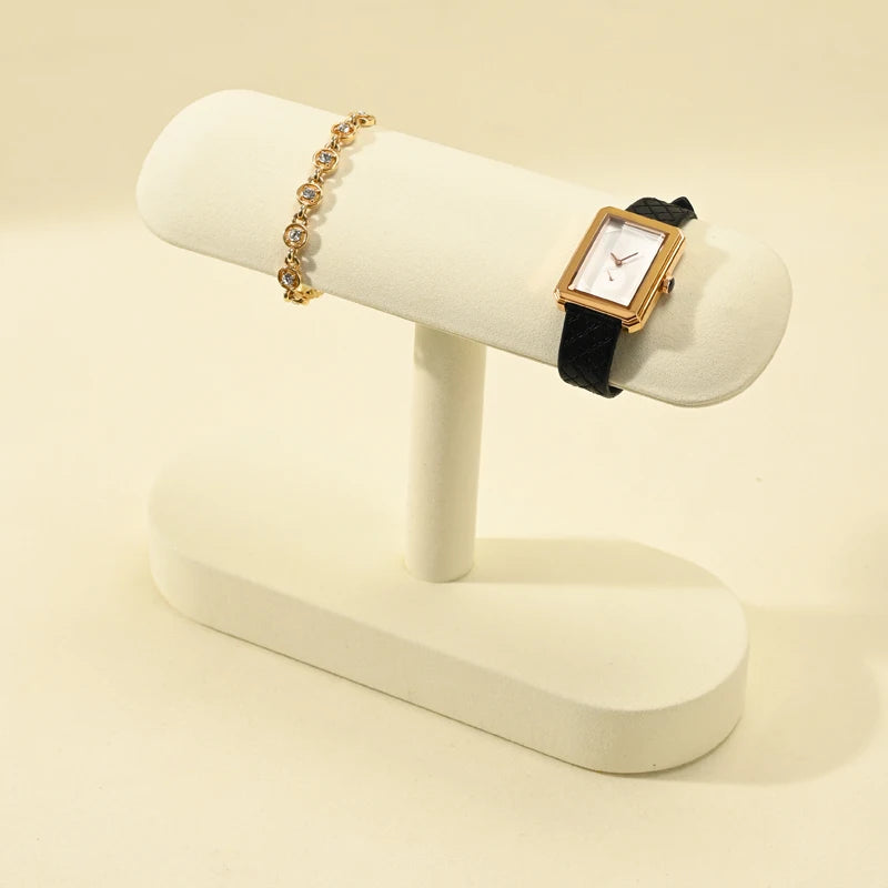 Présentoir Montre Bracelet Daim Multi Coloris
