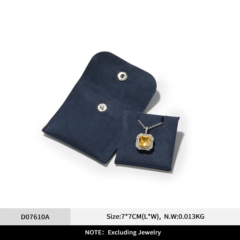 Pochette Bijoux Velours Cadeau Mariage Élégante