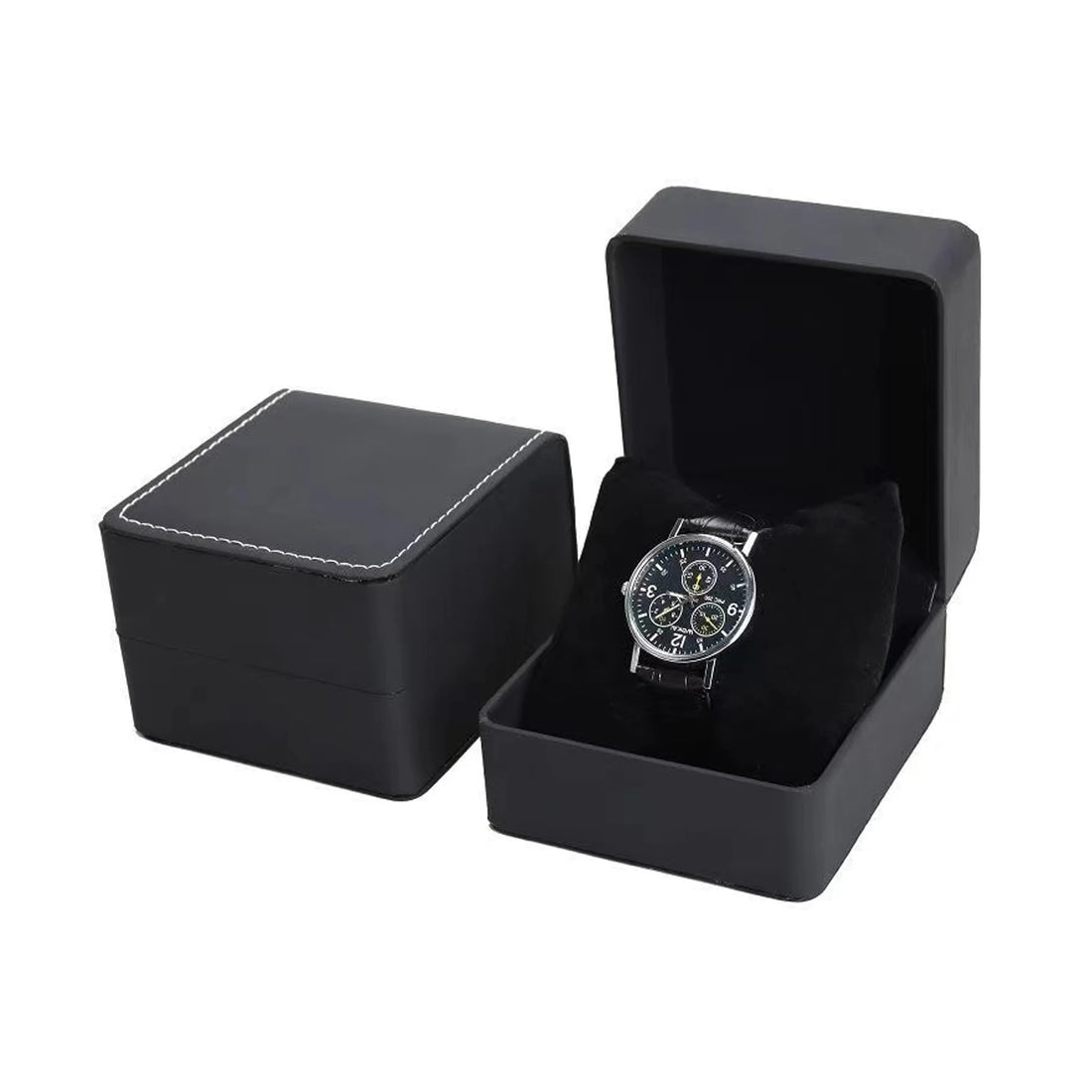 Boîte à Montre Simili Cuir Coffret Cadeau 1 à 12 Places