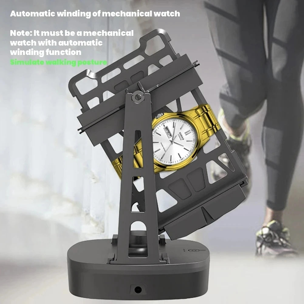 Remontoir Montre Métal Rotatif Simple Double