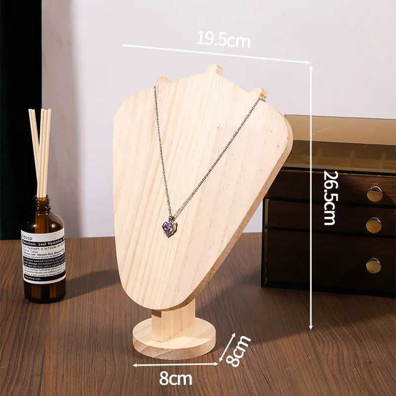Présentoir Collier Buste Noir