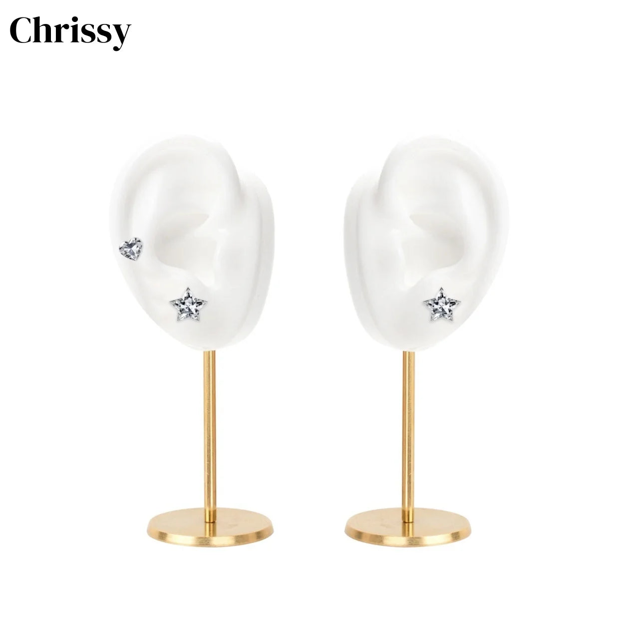 Présentoir Boucles Oreilles Silicone Mannequin