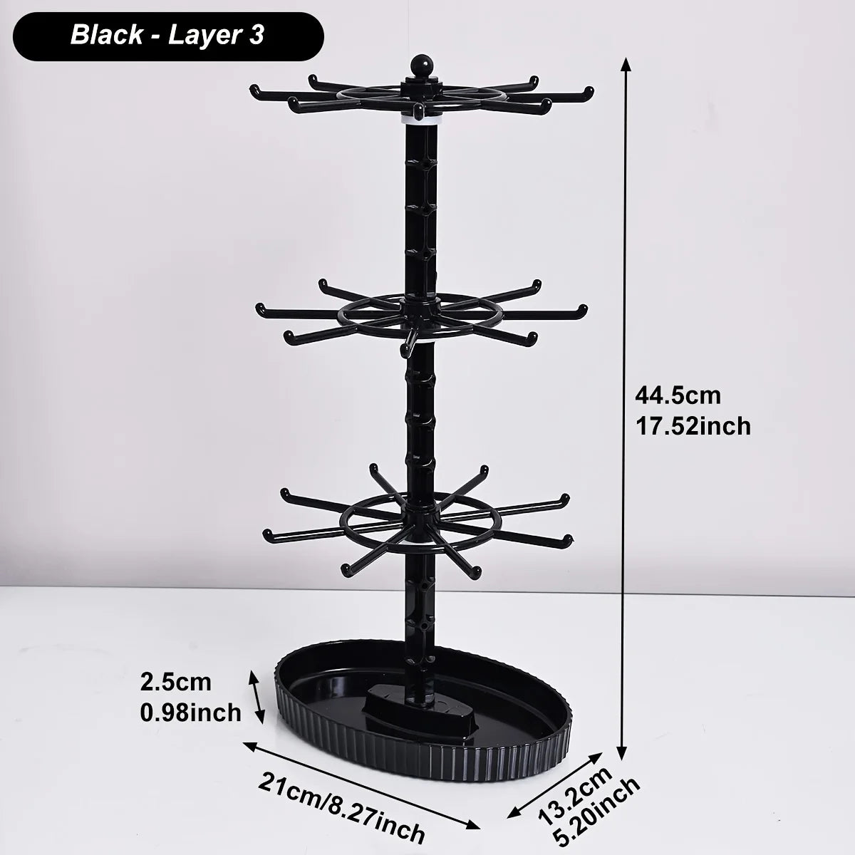 Présentoir Rotatif Boucle Oreille Bracelet Montre