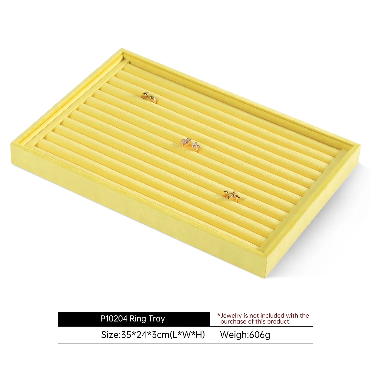 Plateau Bijoux Velours Multifonction Couleurs Vives