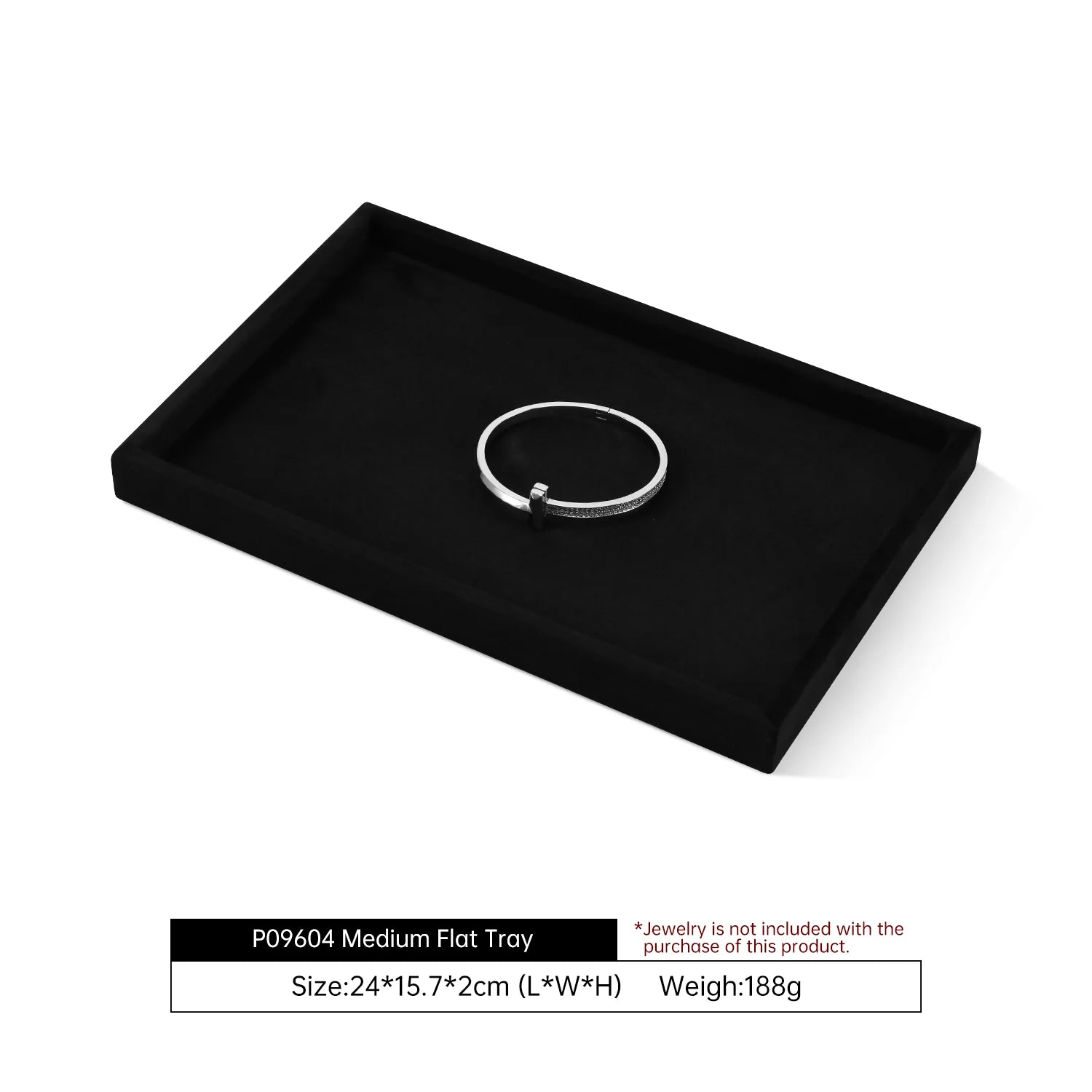 Plateau Bijoux Velours Tiroirs Multi Compartiments