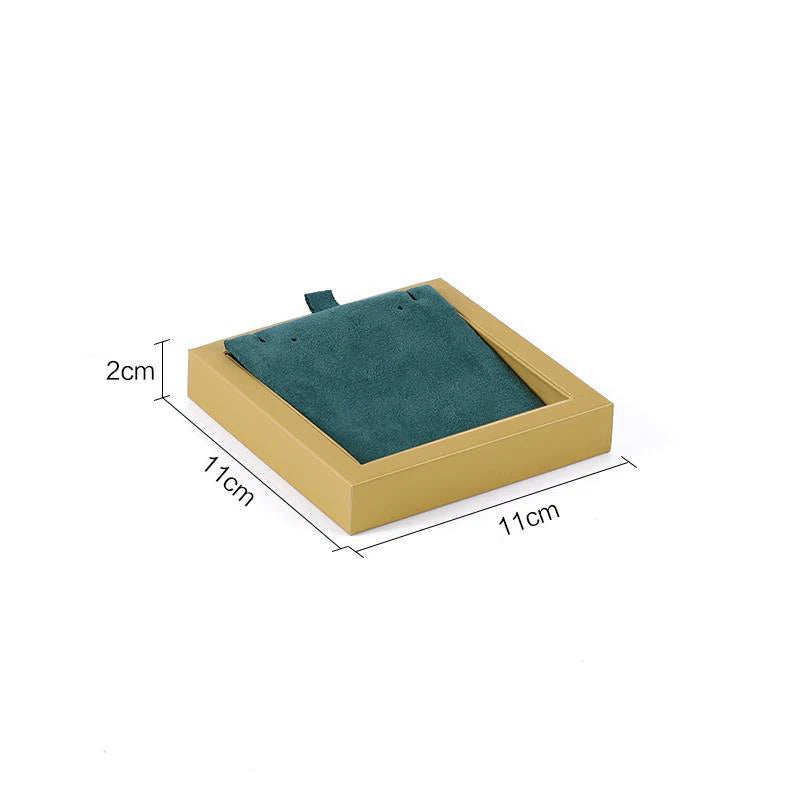 Présentoir Bijoux Métal Vert Doré Modulaire