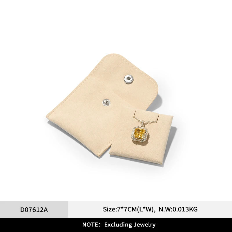 Pochette Bijoux Velours Cadeau Mariage Élégante