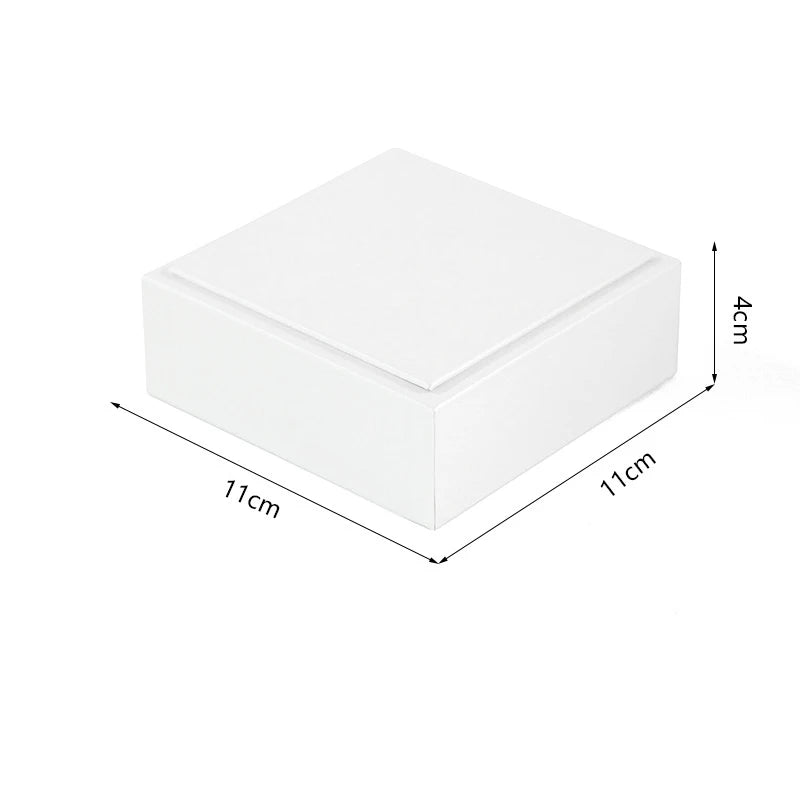 Présentoir Bijoux Cuir Blanc Multifonction