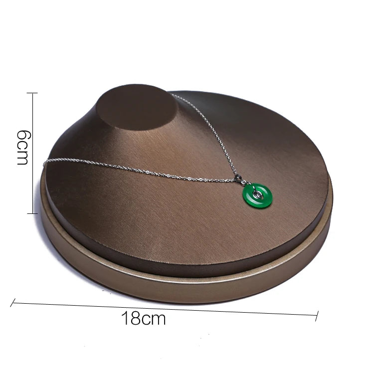 Présentoir Cuir PU Collier Bague Bracelet Pendentif Vitrine