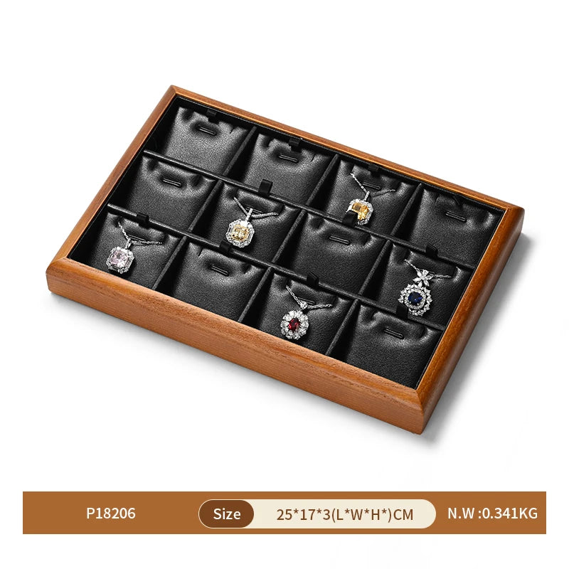 Boîte Bijoux Bois Multi-Compartiments Modulaire