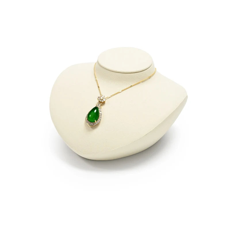 Présentoir Bague Velours Mannequin Collier Plateau
