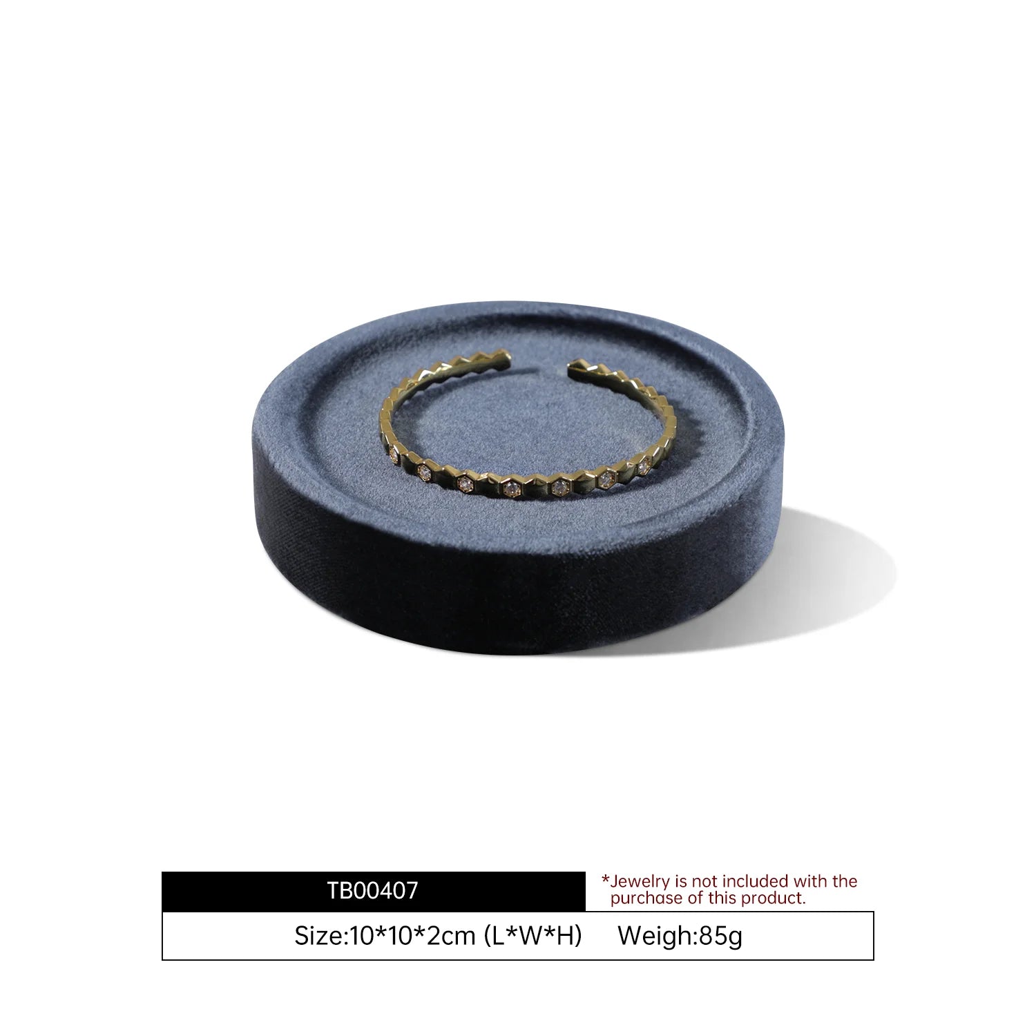 Plateau Bracelet Velours Premium Bagues