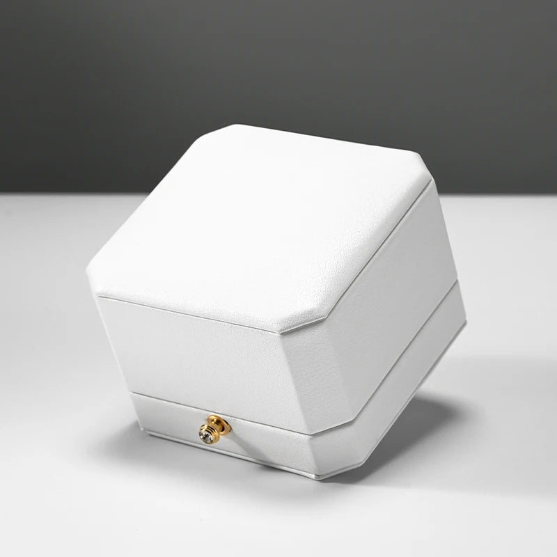 Boîte Bijoux Cuir Coffret Cadeau Mariage