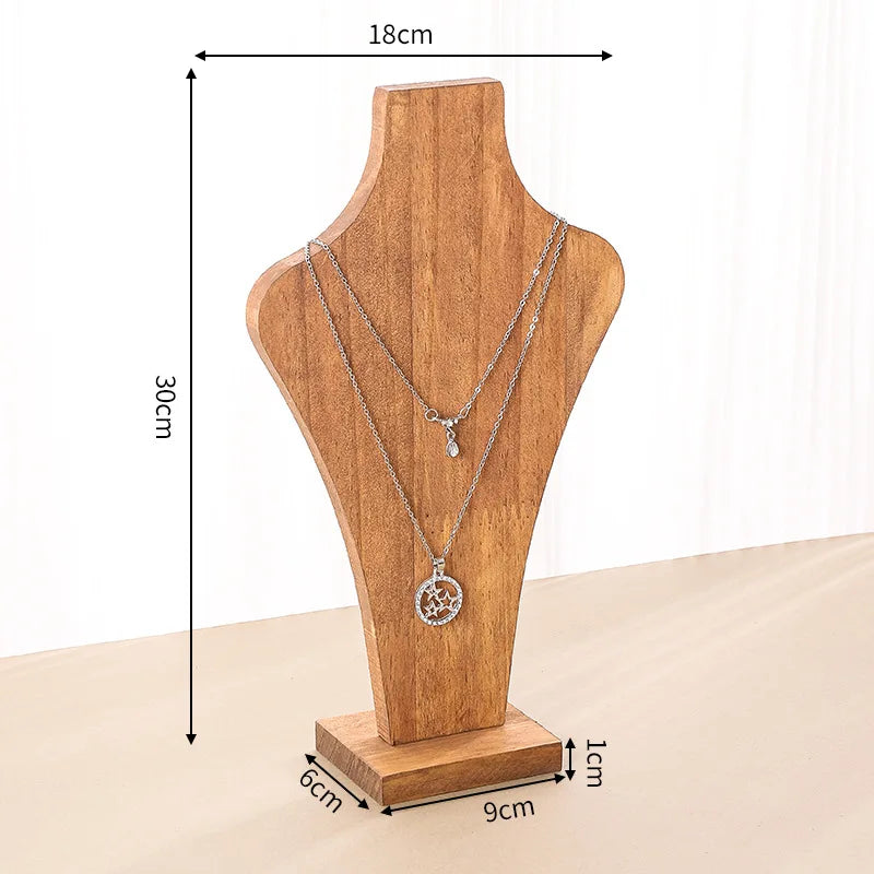 Porte Collier Bois Vase Suspendu Créatif