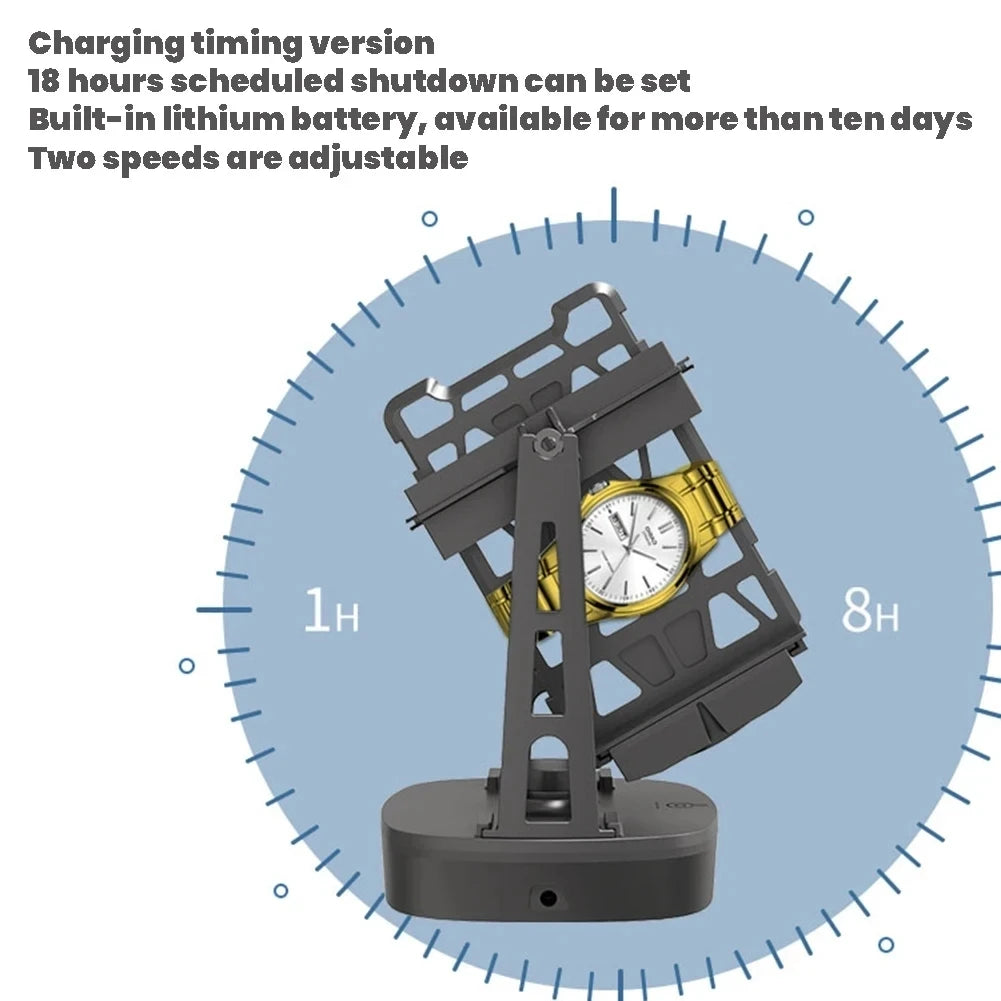 Remontoir Montre Métal Rotatif Simple Double