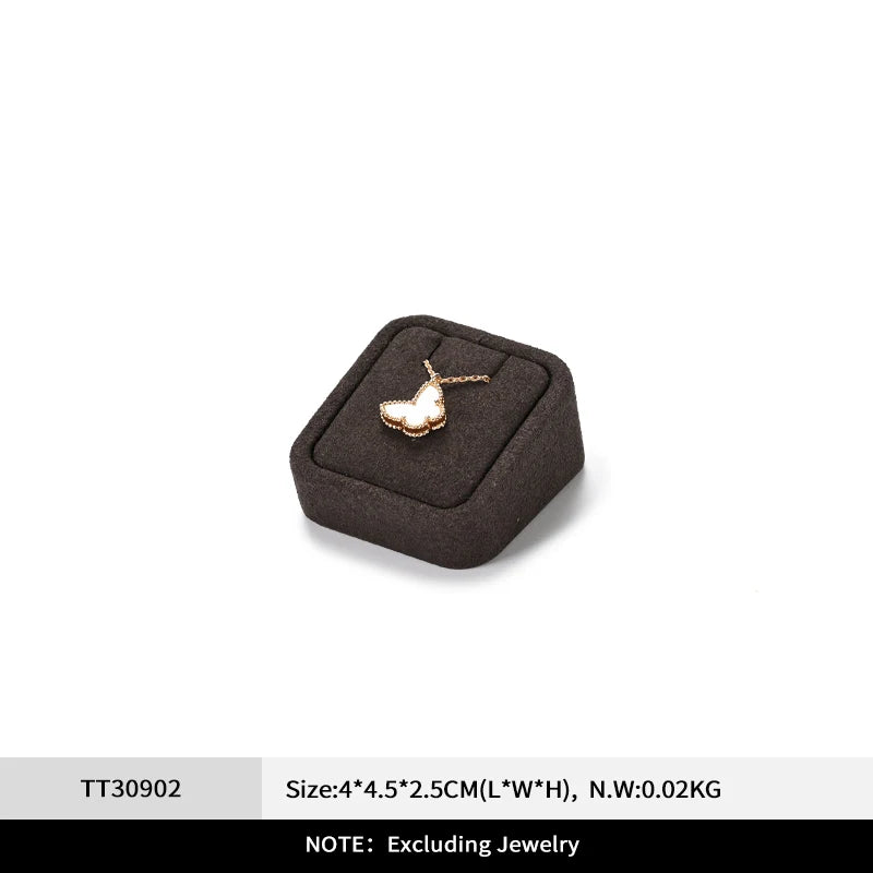 Buste Collier Daim Microfibre Vitrine Bijoux