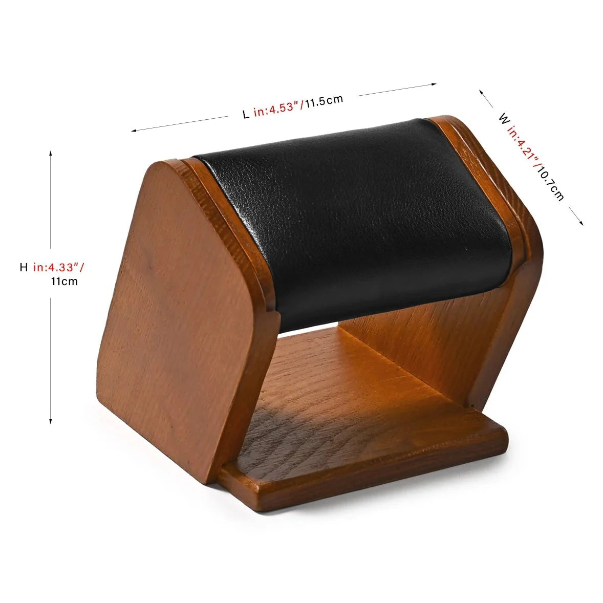 Présentoir Montre Bois Massif Amovible Élégant