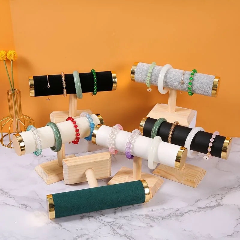 Présentoir Bracelet Plastique Tour Forme T