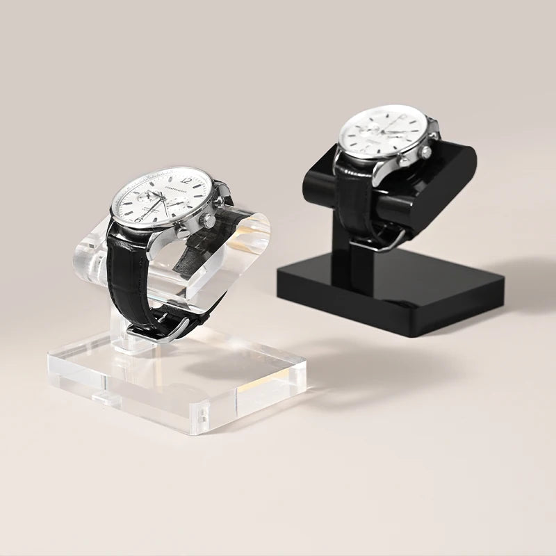 Présentoir Montre Acrylique Bois Massif Bureau