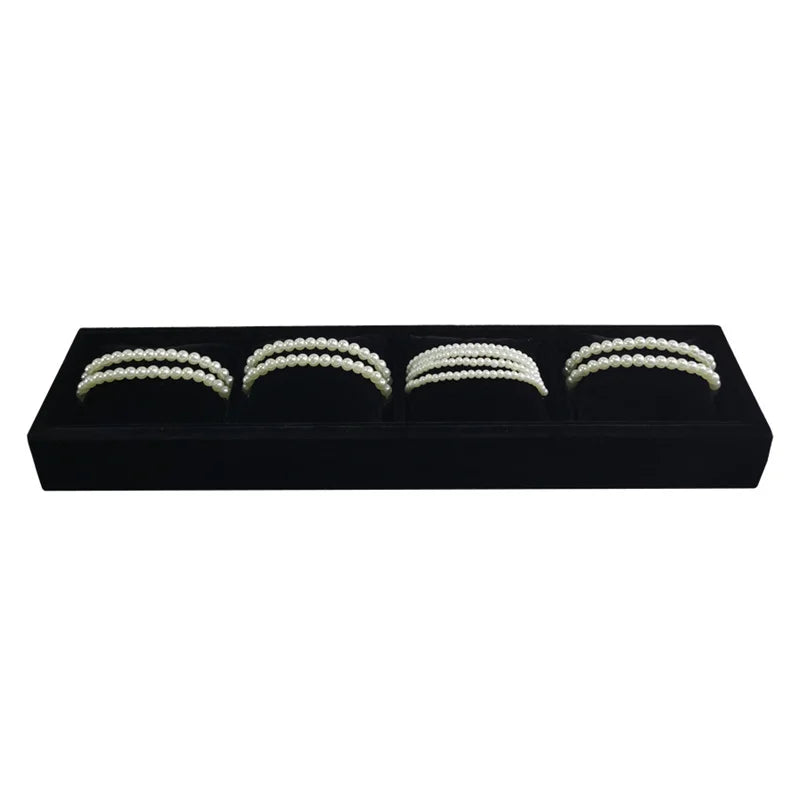 Plateau Velours 4 Grilles Coussin Montre Bracelet