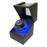 Remontoir Montre Bois Couvercle Ouvert USB