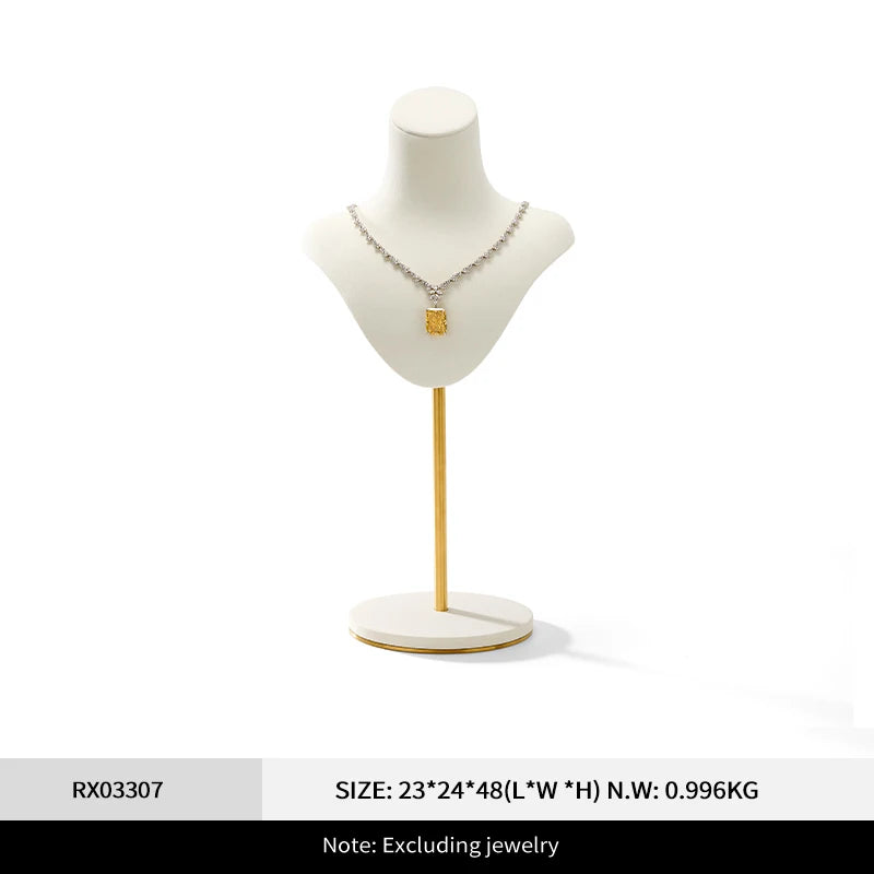 Buste Collier Mannequin Rangement Vitrine