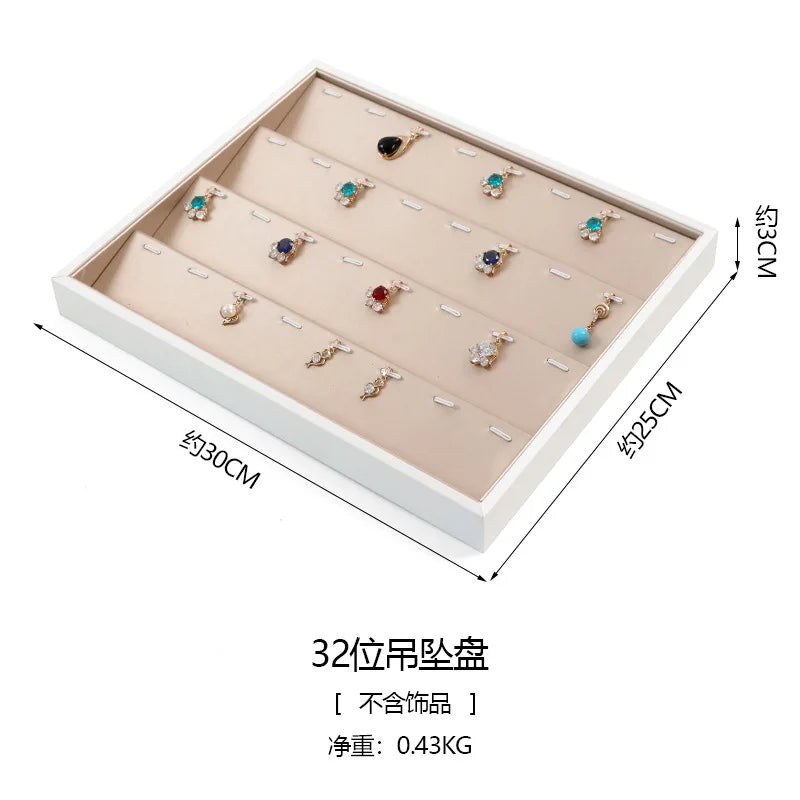 Plateau Bijoux Cuir Tiroir Comptoir Modulable