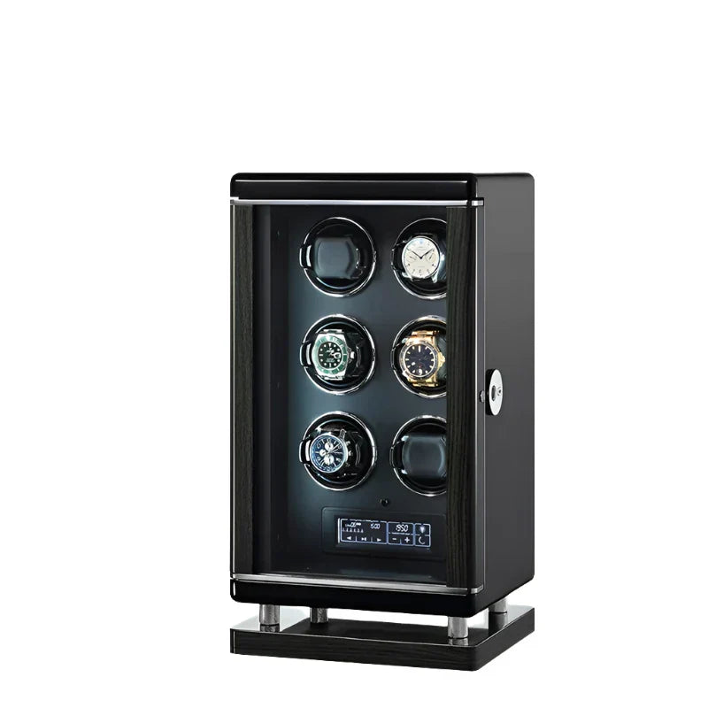 Armoire Remontoir Métal Diplomate Biométrique 24 Montres