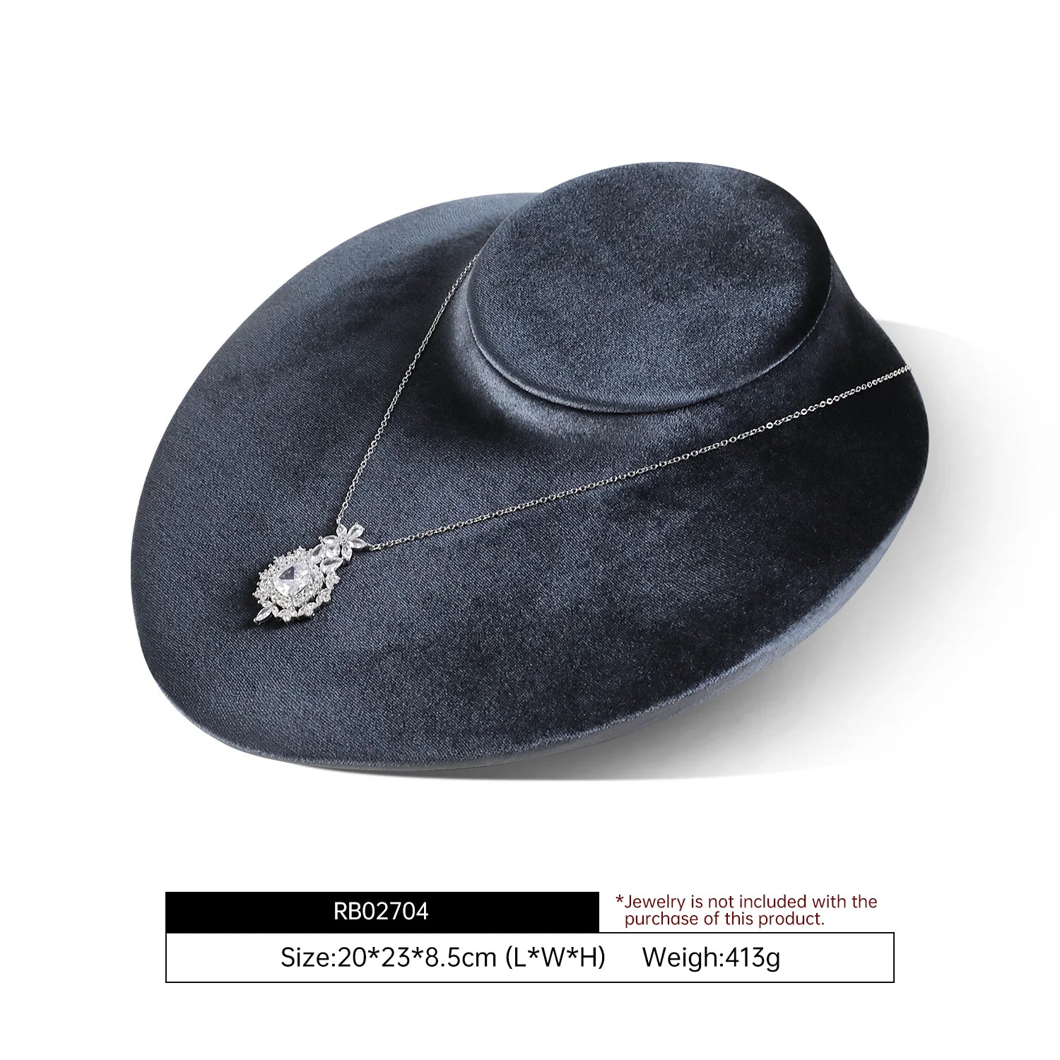 Buste Collier Velours Portrait Pendentif Fenêtre