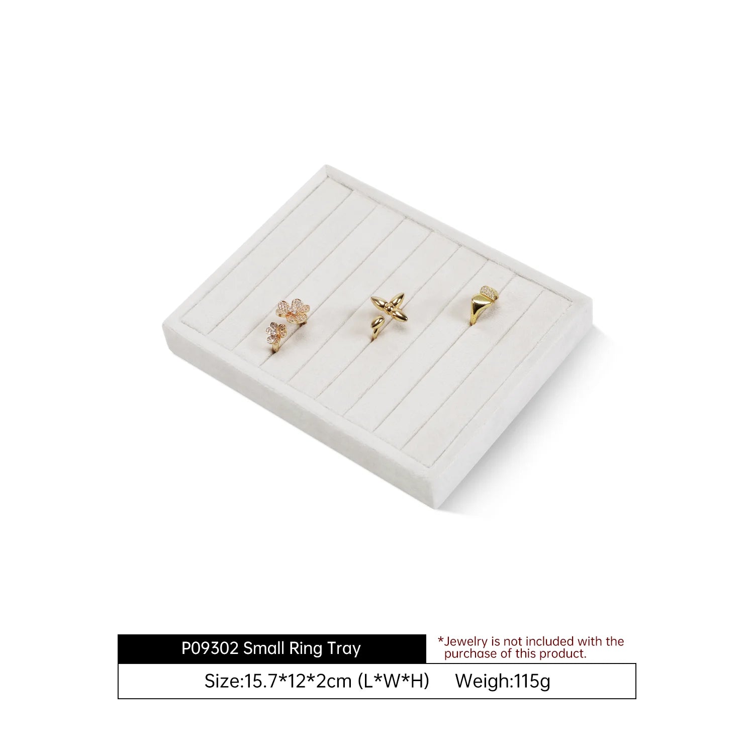 Plateau Bijoux Velours Tiroirs Multi Compartiments