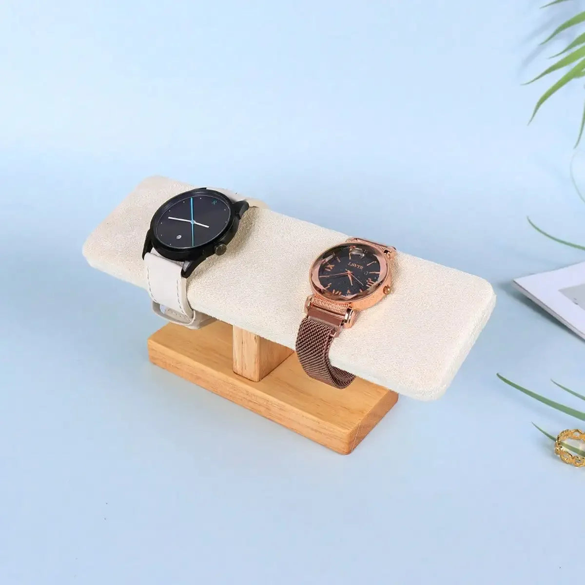 Présentoir Montre Double Organisateur Décoration