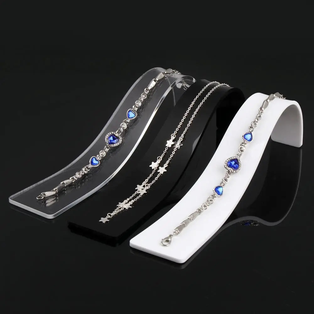 Présentoir Acrylique Incurvé Portable Montre Bracelet