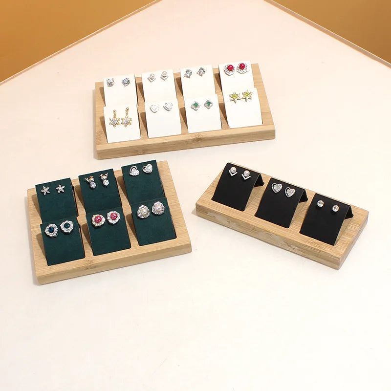 Boîte Bijoux Bois 12 Compartiments Coloré