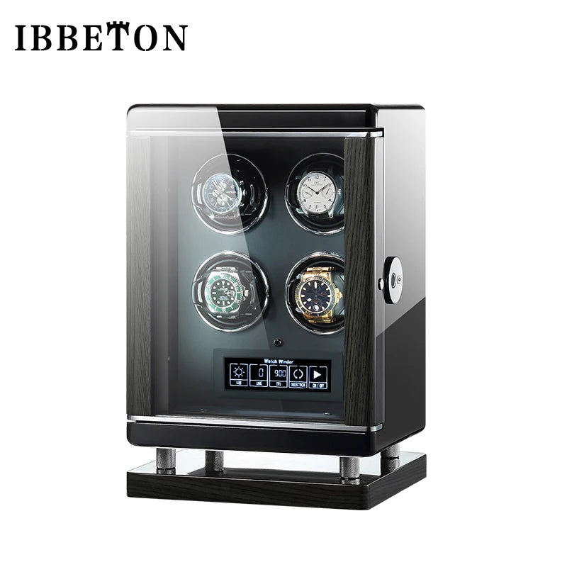 Coffre Fort Montre Bois Remontoir 12 24 Empreinte