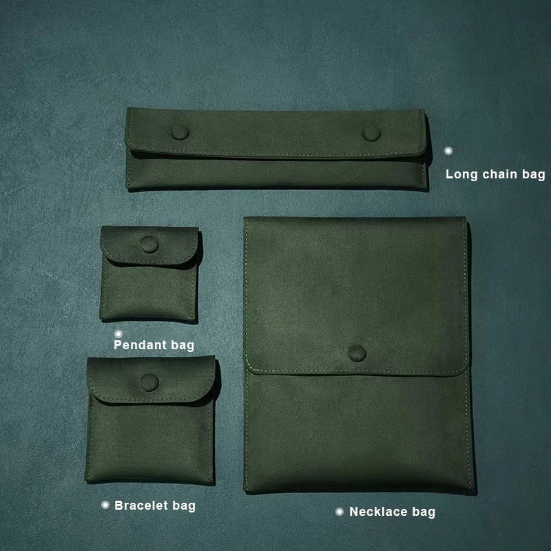 Pochette Bijoux Velours Cadeau Mariage Élégante