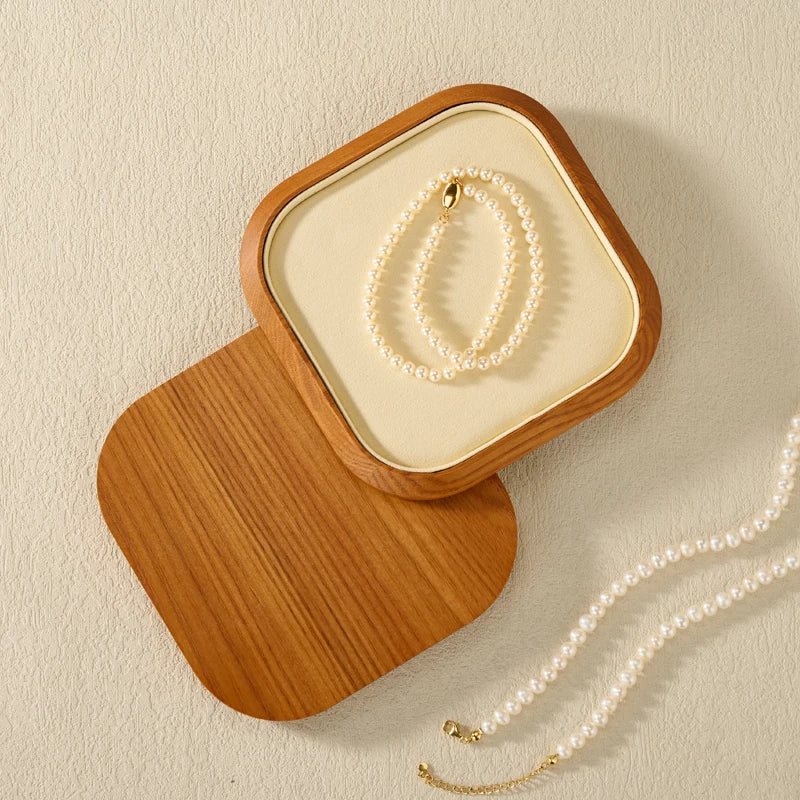 Plateau Bijoux Bois Massif Multi-Bijoux 13.5cm