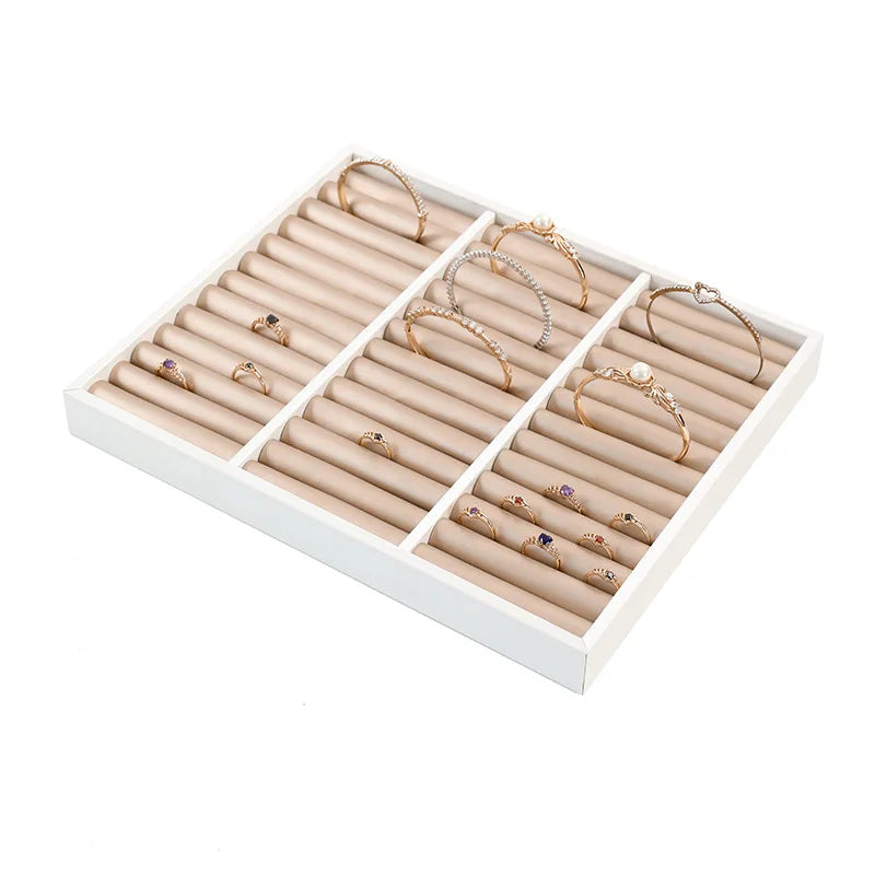 Plateau Bijoux Cuir Tiroir Comptoir Modulable