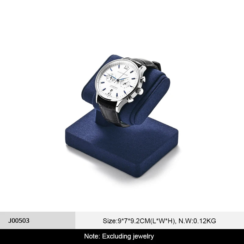 Présentoir Montre Microfibre Velours 5 Coloris