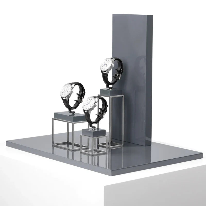 Présentoir Montre Métal Support Moderne