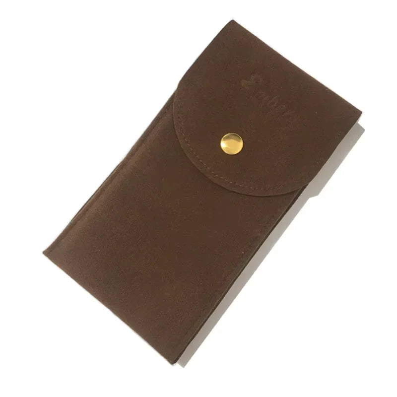 Étui Montre Coton Flanelle Voyage Souple