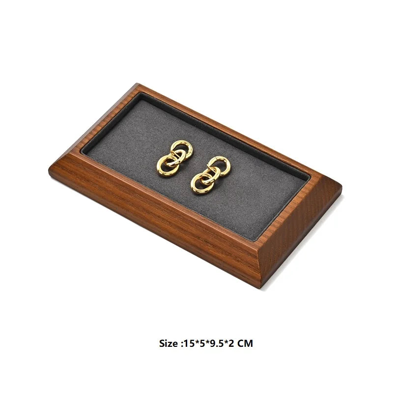 Plateau Bijoux Velours Bague Collier Boutique