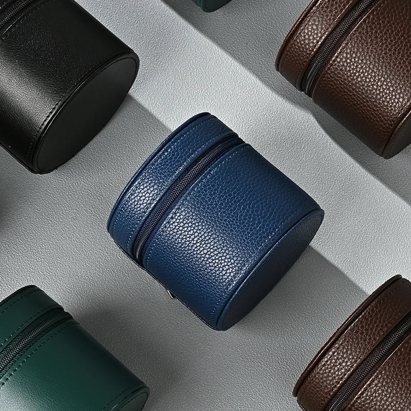 Étui Montre Cuir Voyage Pochette Luxe