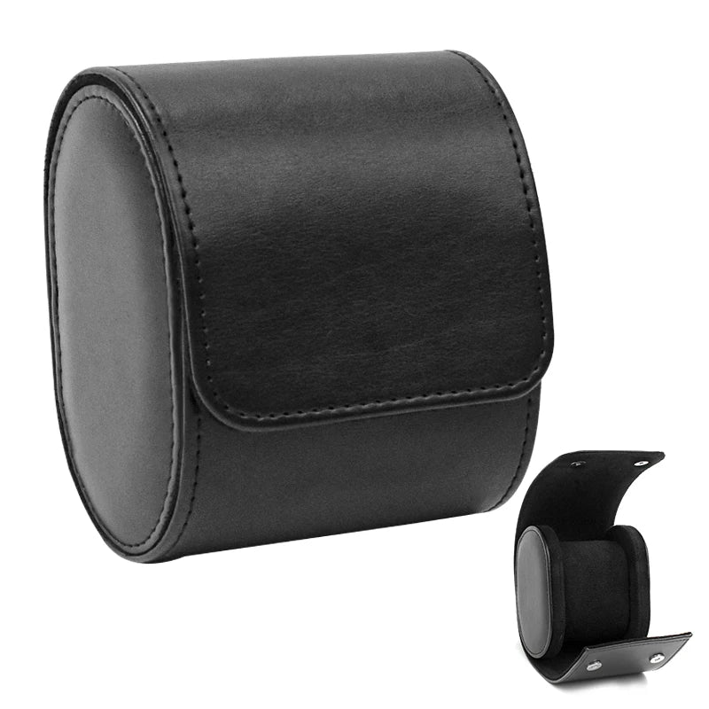 Étui Voyage Montre Cuir Rouleau Premium