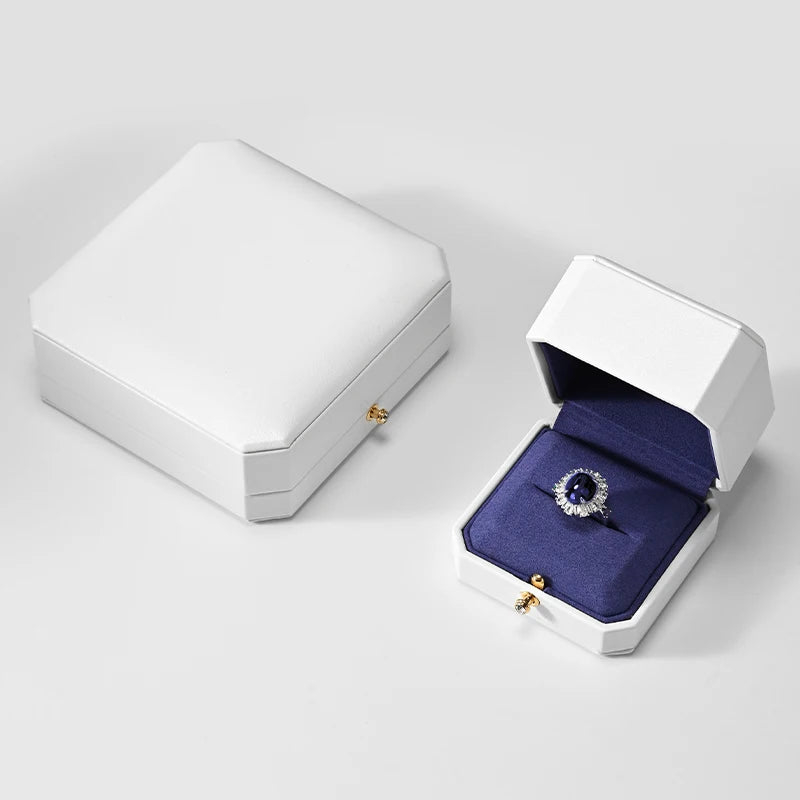 Boîte Bijoux Cuir Coffret Cadeau Mariage