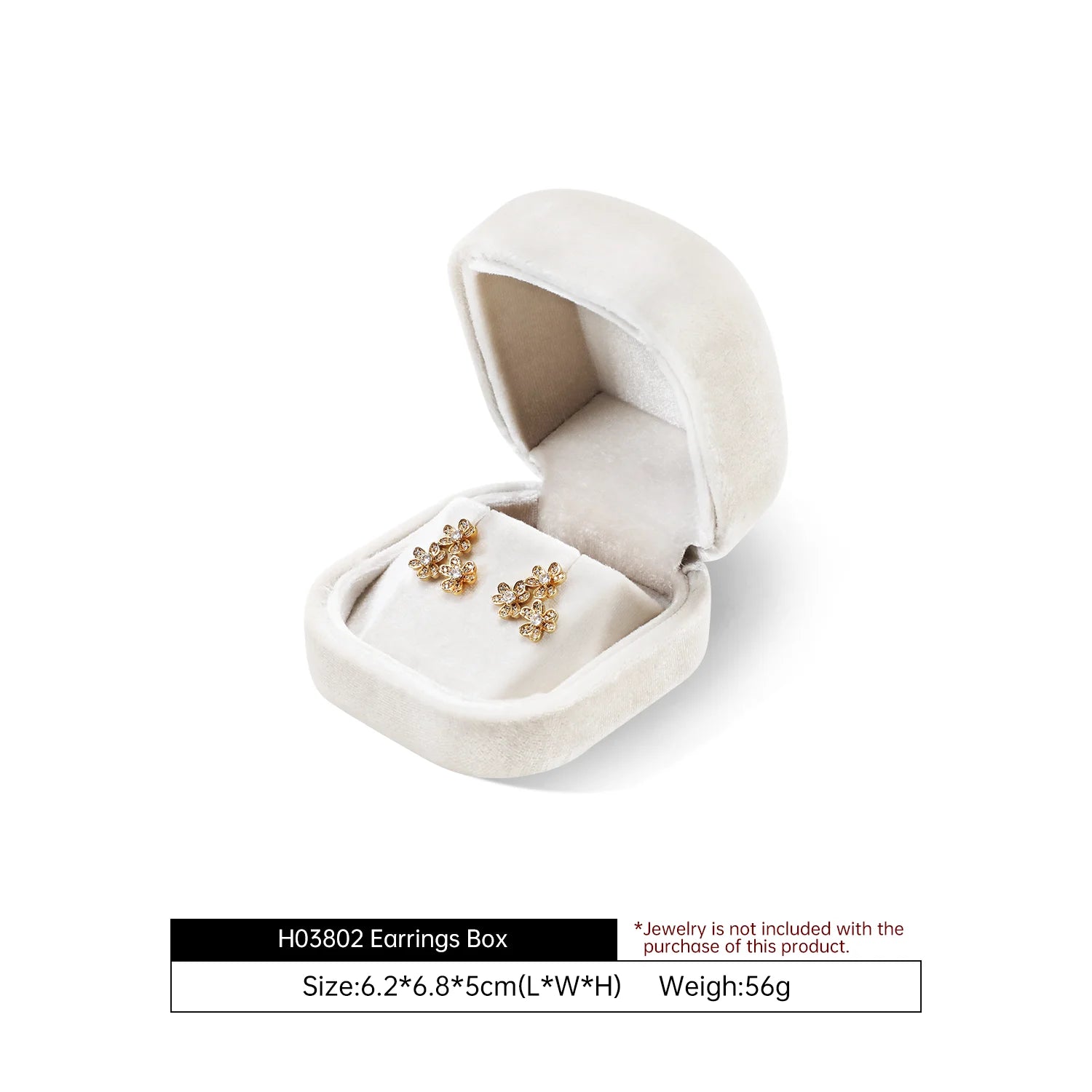 Boîte à Bijoux Velours Premium Rangement