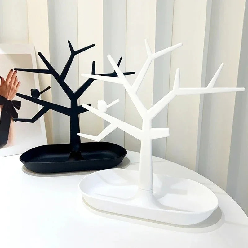 Porte Bijoux Acrylique Arbre Moderne