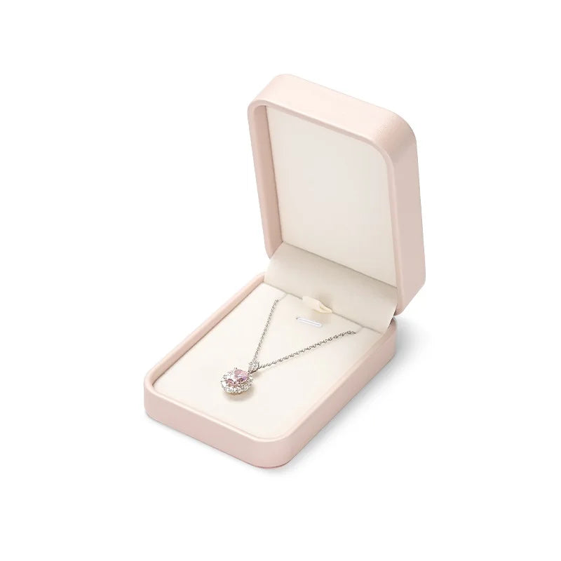 Boite Bijoux Cuir Mariage Bague Collier Multi Couleurs