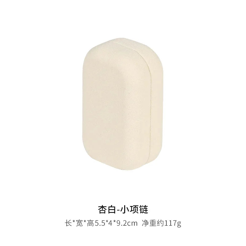 Présentoir Bijoux Daim Beige Multifonction