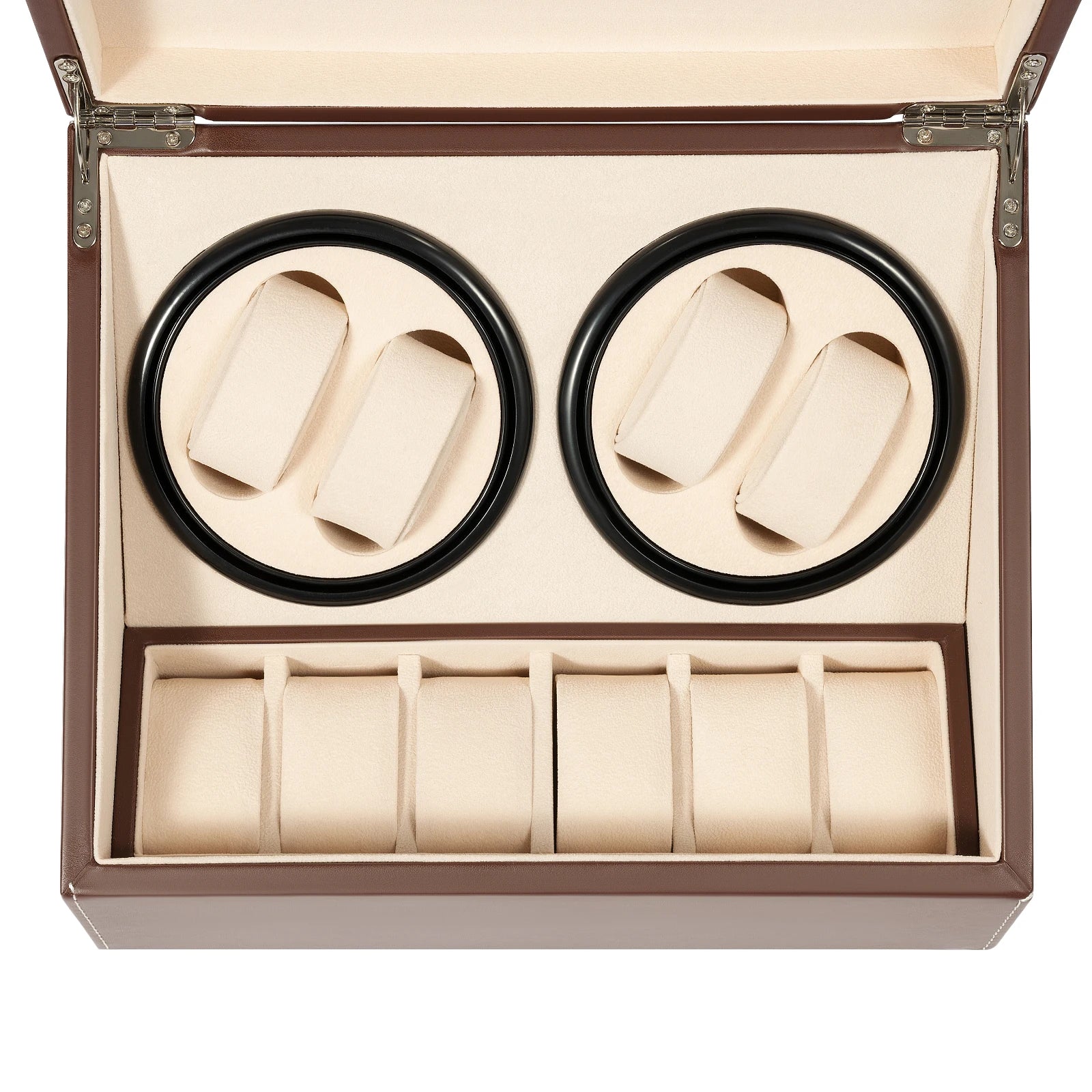 Remontoir Montre Bois 10 Places Vitrine